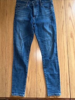 AG Adriano Goldschmied Women's Dark Blue Skinny Jeans